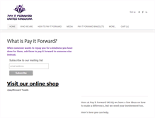 Tablet Screenshot of payitforwarduk.net